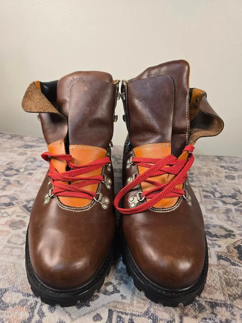 Vintage Timberland 1978 Hiker Super Boot USA Vibram Sole Men’s Size 12
